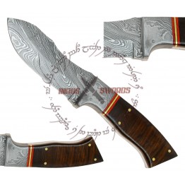 Rebel Wolf California Spay-Blade Damascus Forged Handmade Knife